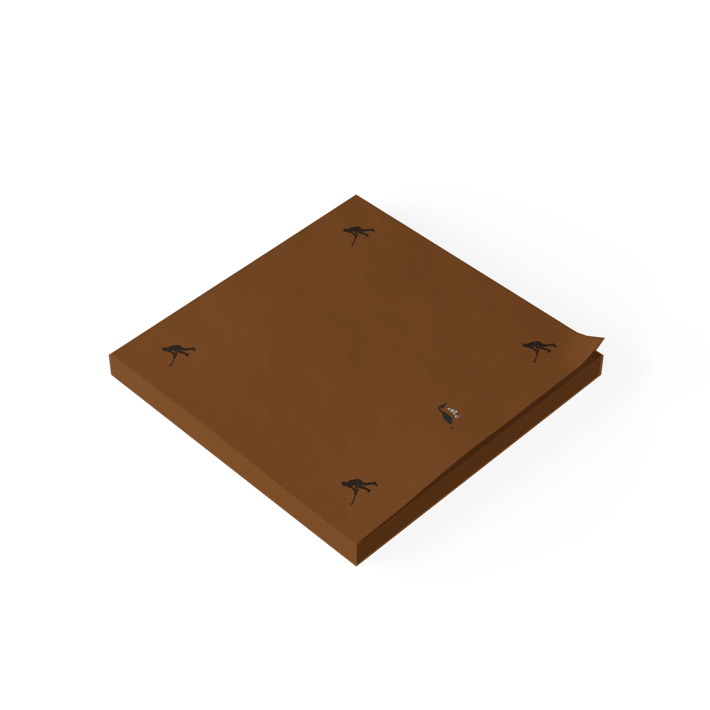 Post-it® Note Pads: Hockey Brown