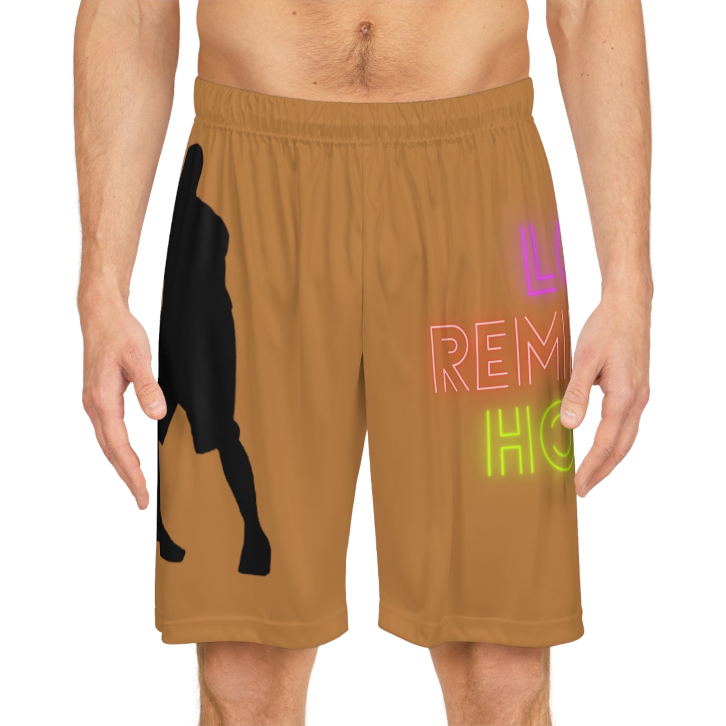 Basketball Shorts: Basketball Lite Brown