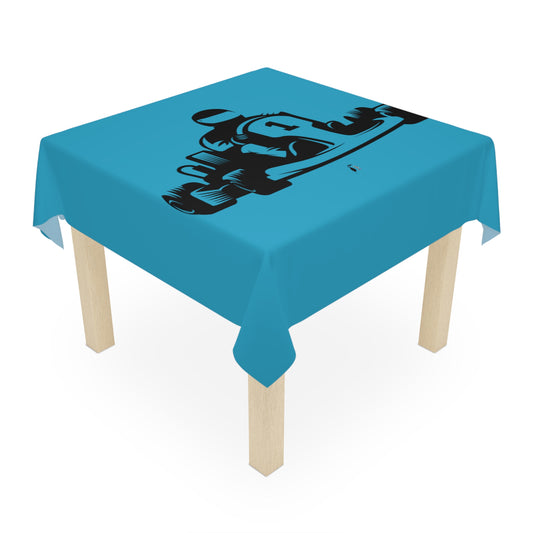 Tablecloth: Racing Turquoise