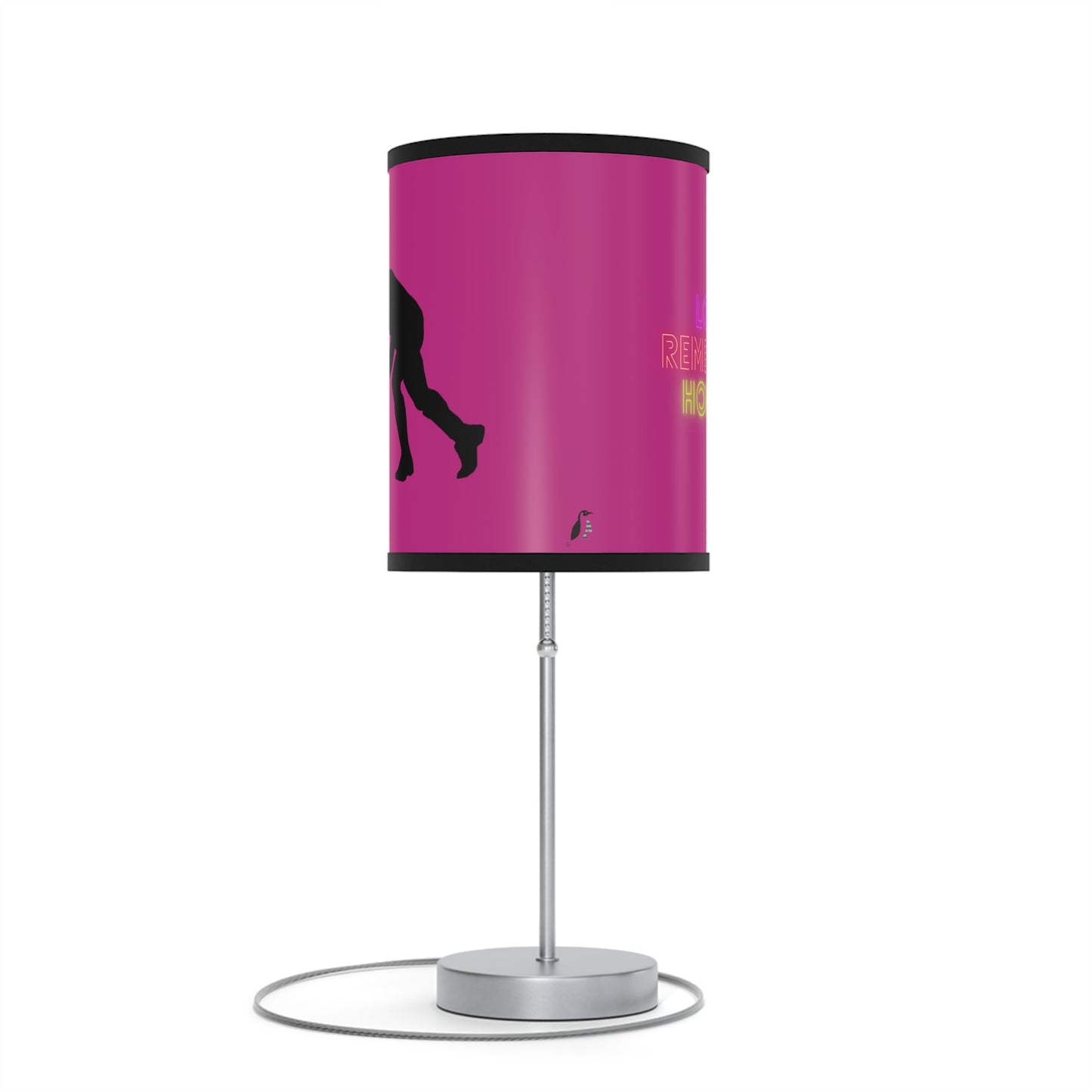 Lamp on a Stand, US|CA plug: Hockey Pink 