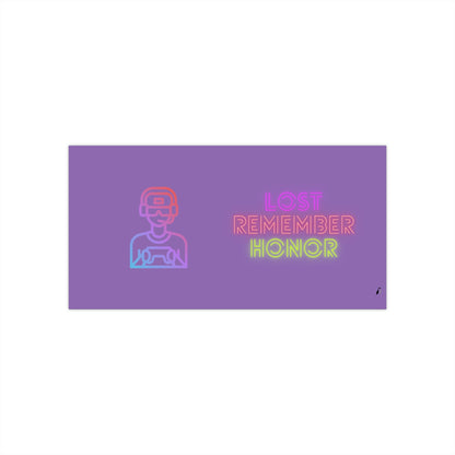 Bumper Stickers: Gaming Lite Purple