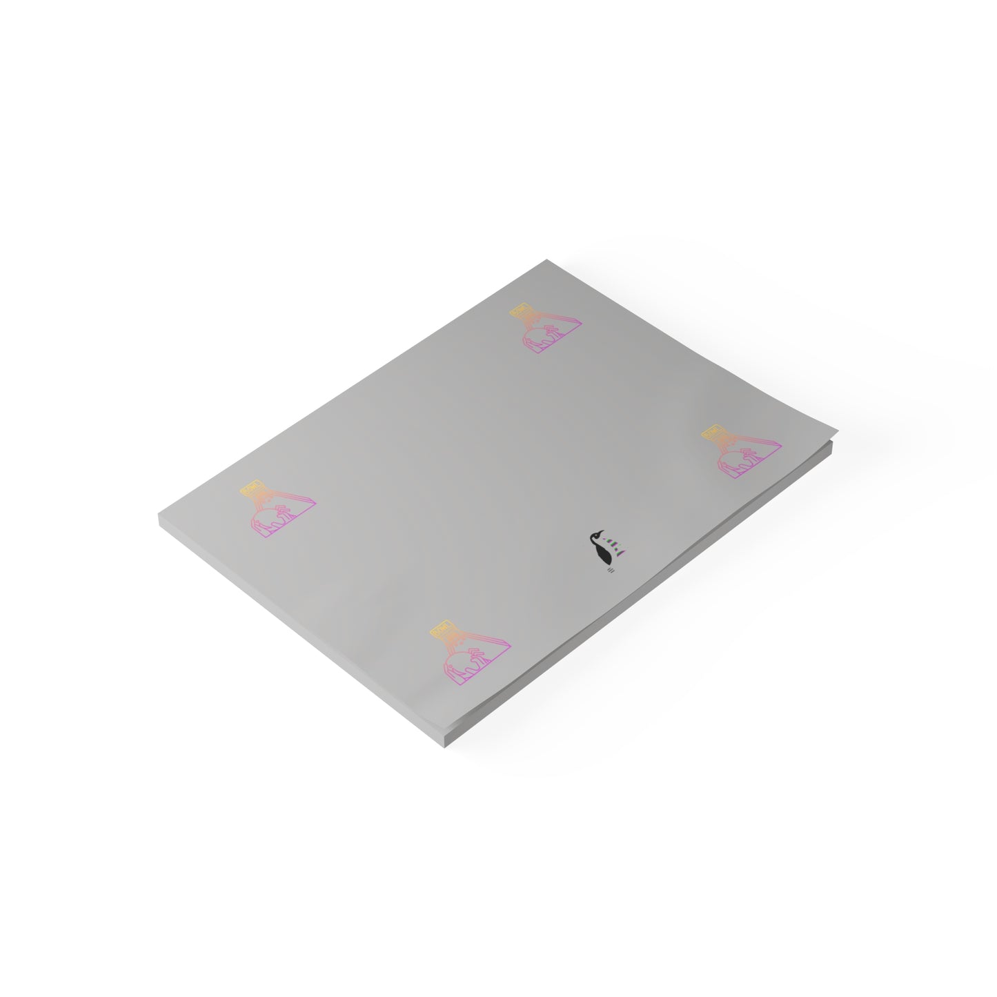 Post-it® Note Pads: Bowling Lite Grey