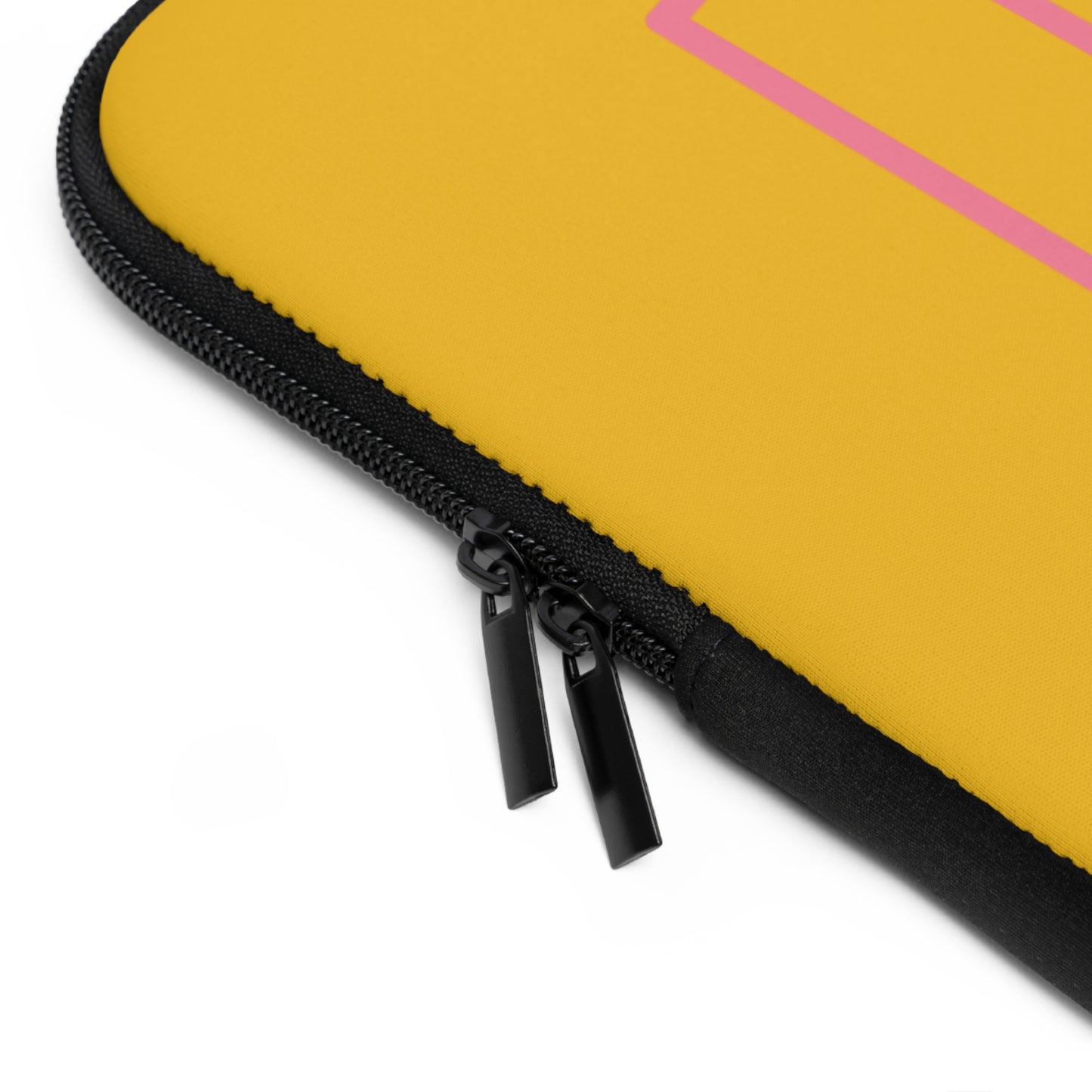 Laptop Sleeve: Fight Cancer Yellow