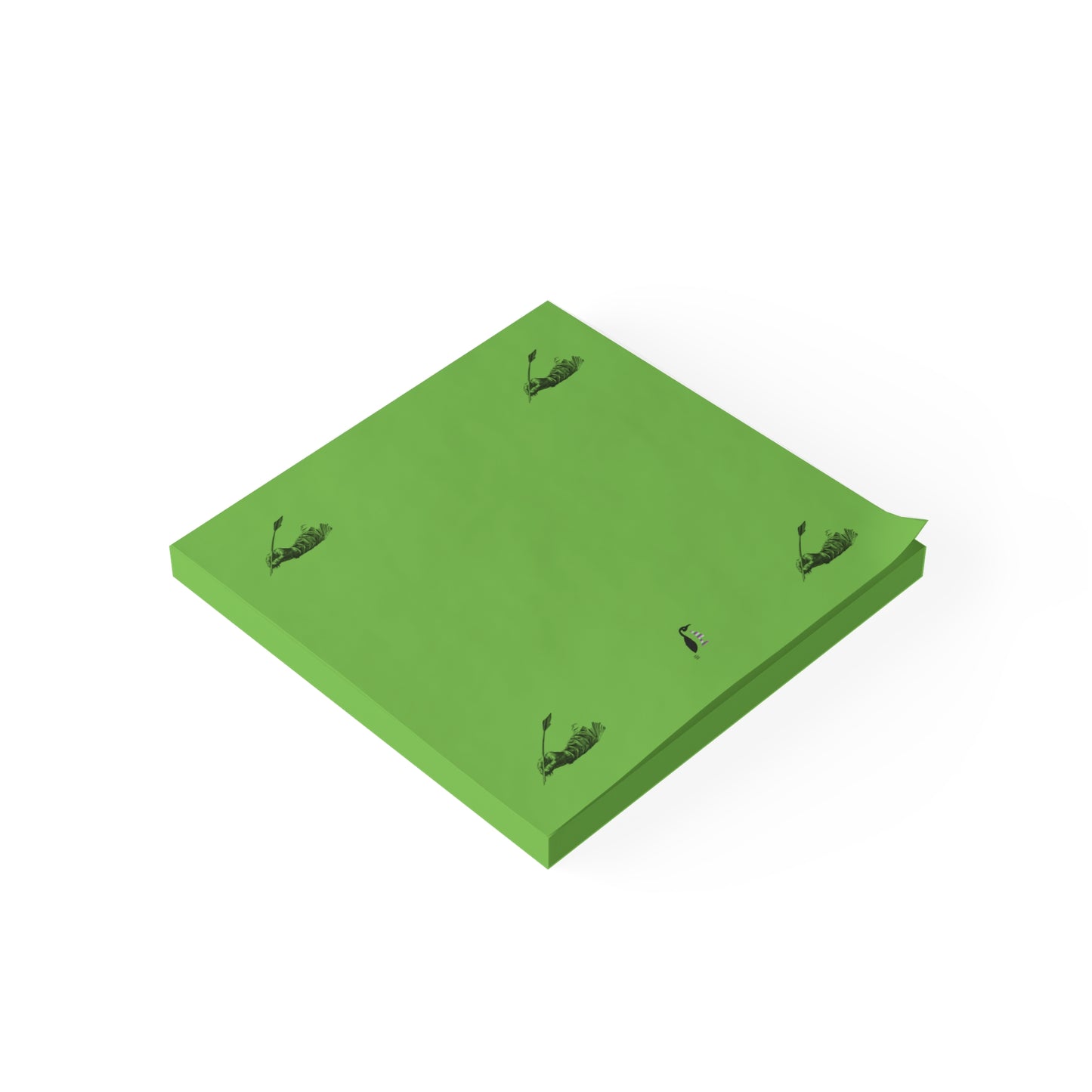 Post-it® Note Pads: Writing Green