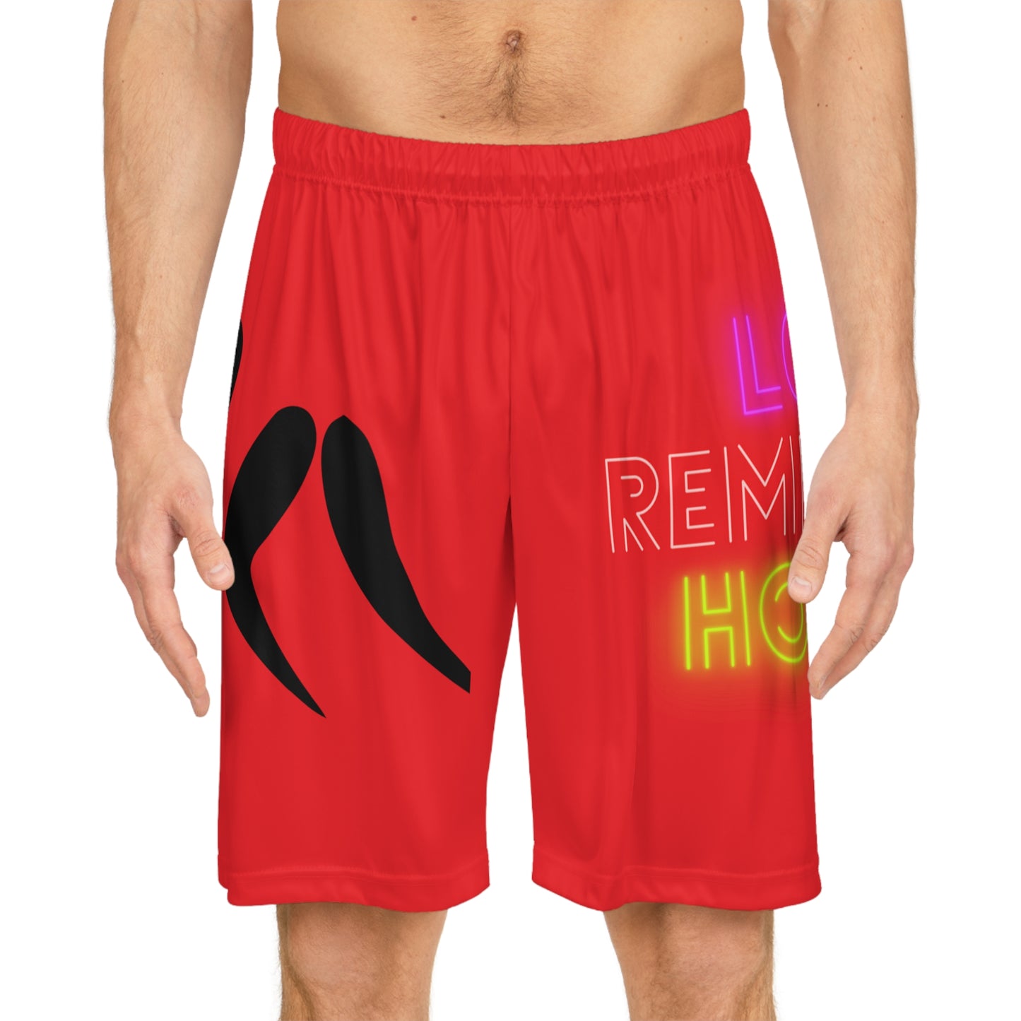 Basketball Shorts: Wrestling Red