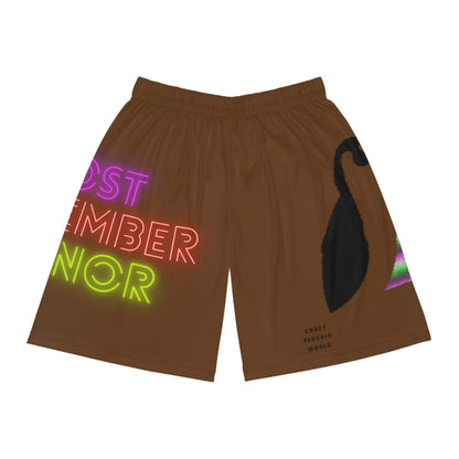 Basketball Shorts: Lost Remember Honor Brown