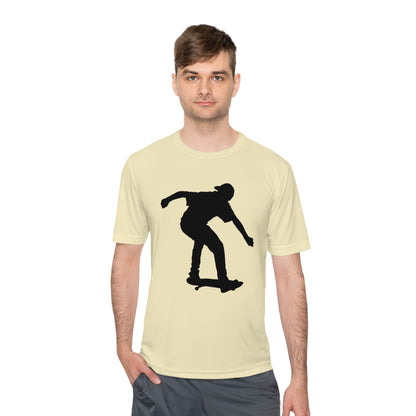 Moisture Wicking Tee: Skateboarding #2