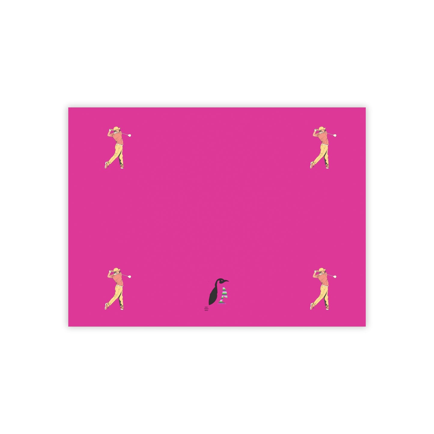 Post-it® Note Pads: Golf Pink