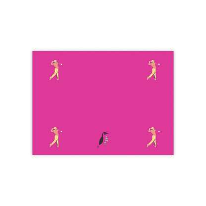 Post-it® Note Pads: Golf Pink