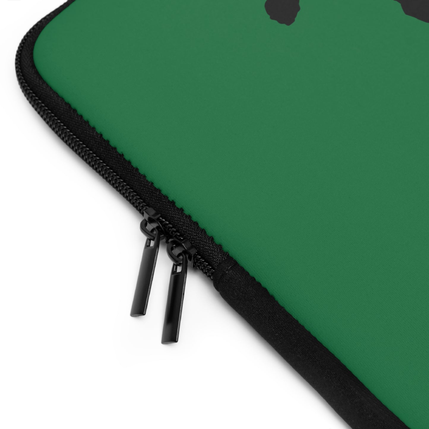 Laptop Sleeve: Skateboarding Dark Green