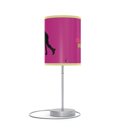 Lamp on a Stand, US|CA plug: Hockey Pink 