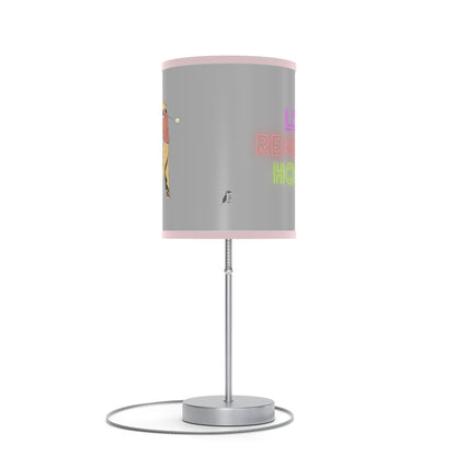 Lamp on a Stand, US|CA plug: Golf Lite Grey