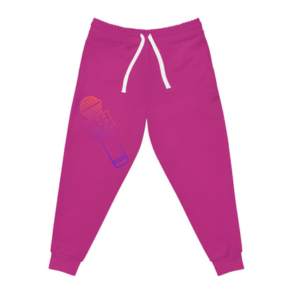 Athletic Joggers: Music Pink