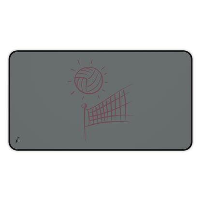 Desk Mat: Volleyball Lite Grey