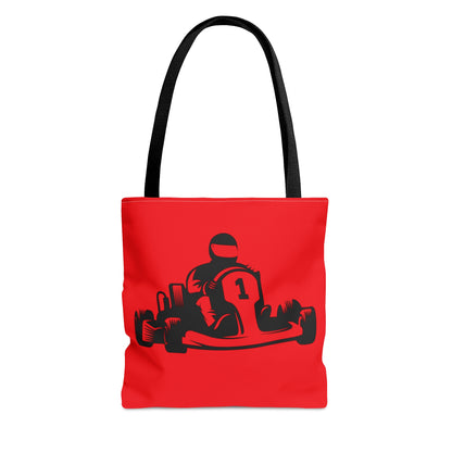 Tote Bag: Racing Red