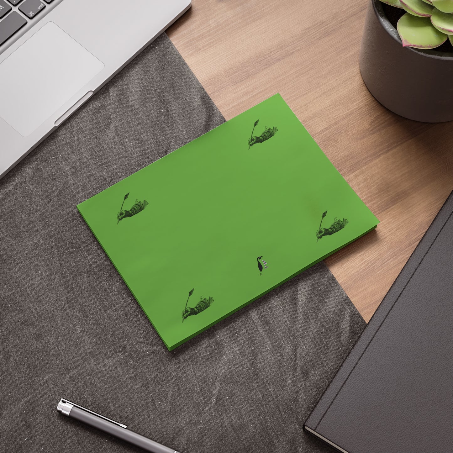 Post-it® Note Pads: Writing Green