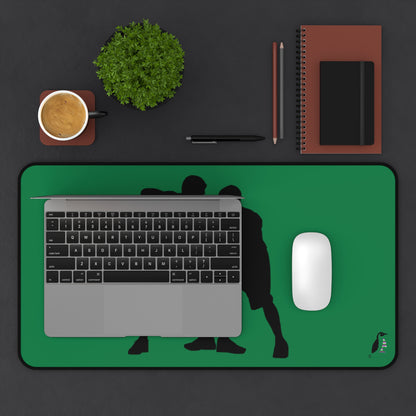 Desk Mat: Basketball Dark Green