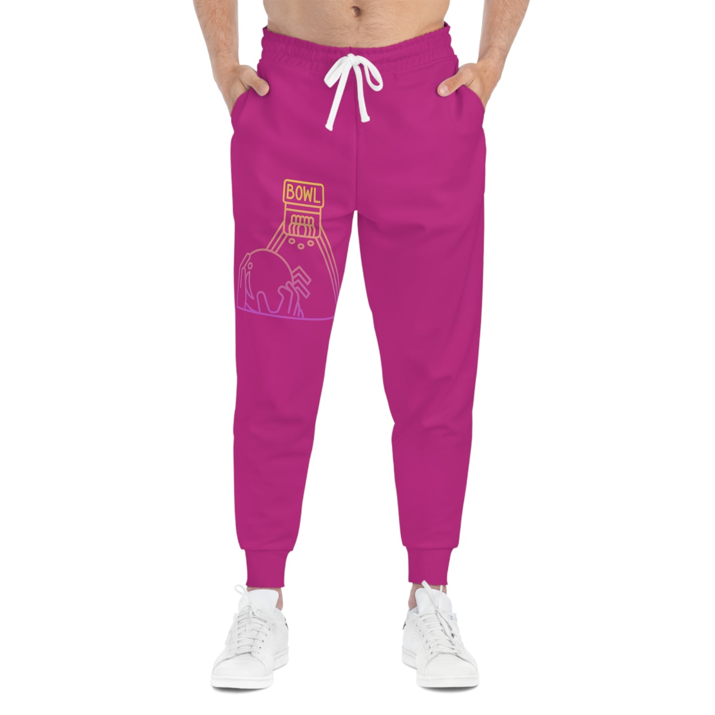 Athletic Joggers: Bowling Pink