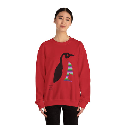 Heavy Blend™ Crewneck Sweatshirt: Crazy Penguin World Logo #2