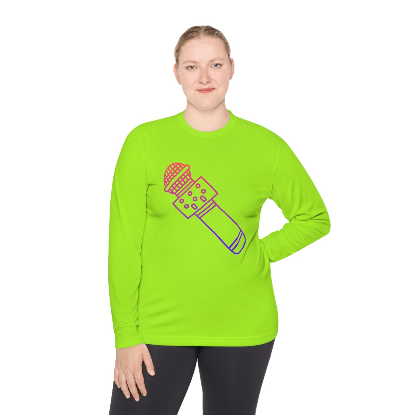 Lightweight Long Sleeve Tee: Music #2