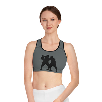 Sports Bra: Basketball Dark Grey