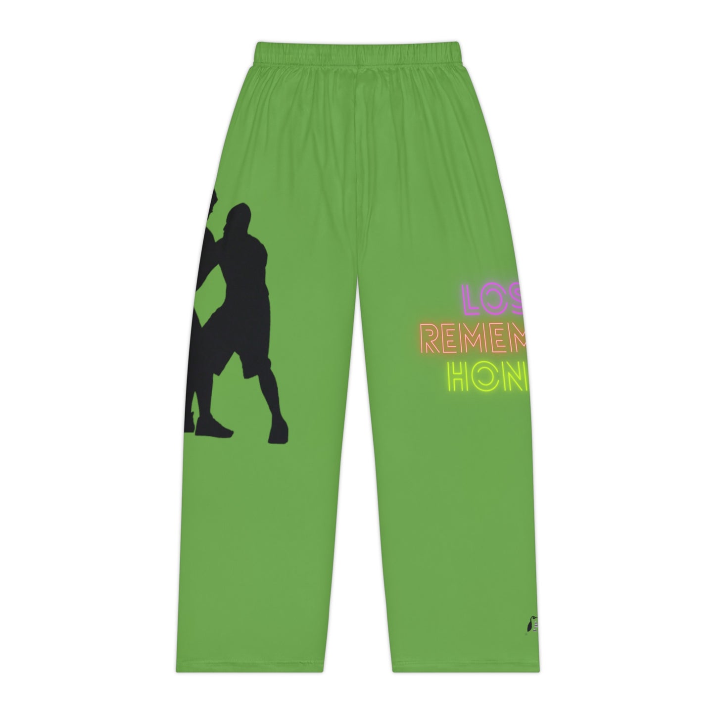 Women's Pajama Pants: Basketball Green