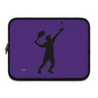 Laptop Sleeve: Tennis Purple