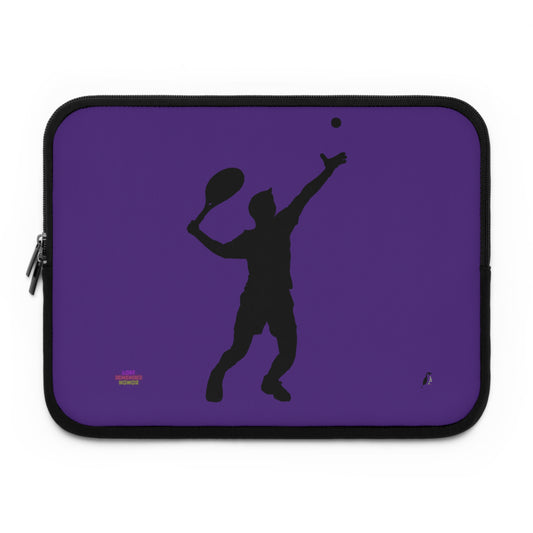 Laptop Sleeve: Tennis Purple