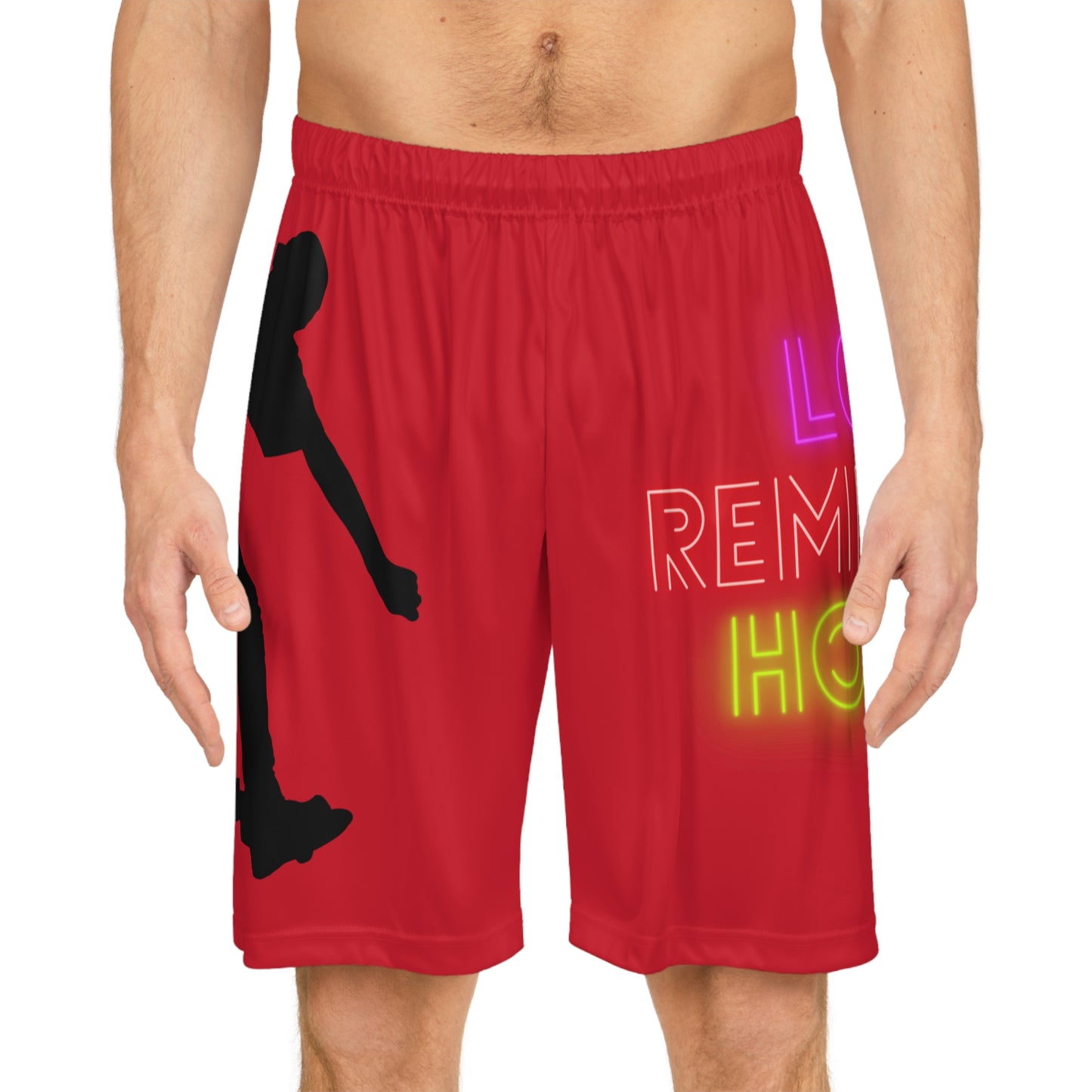 Basketball Shorts: Skateboarding Dark Red