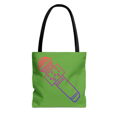 Tote Bag: Music Green