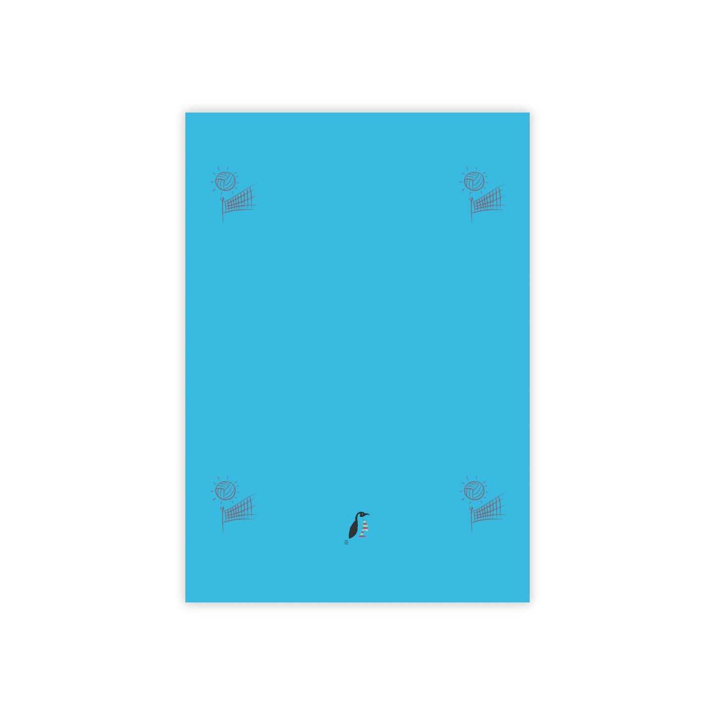 Post-it® Note Pads: Volleyball Turquoise