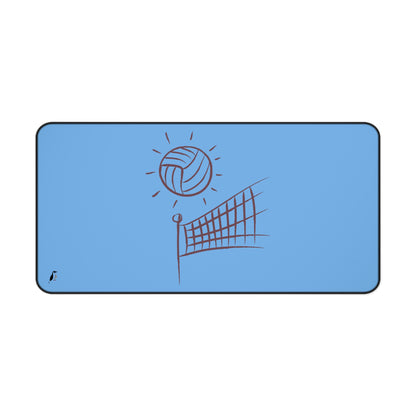 Desk Mat: Volleyball Lite Blue