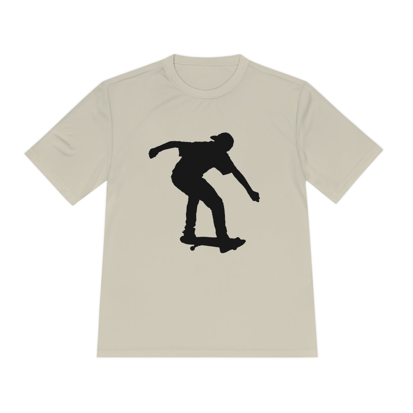 Moisture Wicking Tee: Skateboarding #1