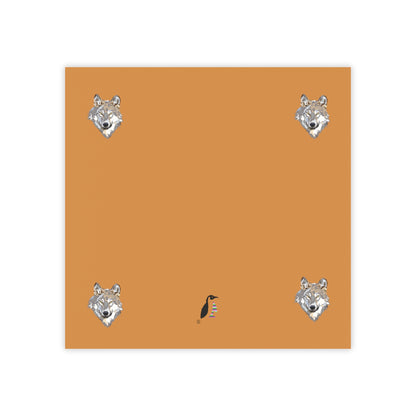 Post-it® Note Pads: Wolves Lite Brown