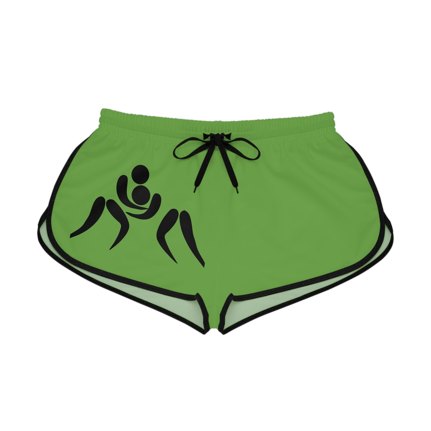 Women's Relaxed Shorts: Wrestling Green