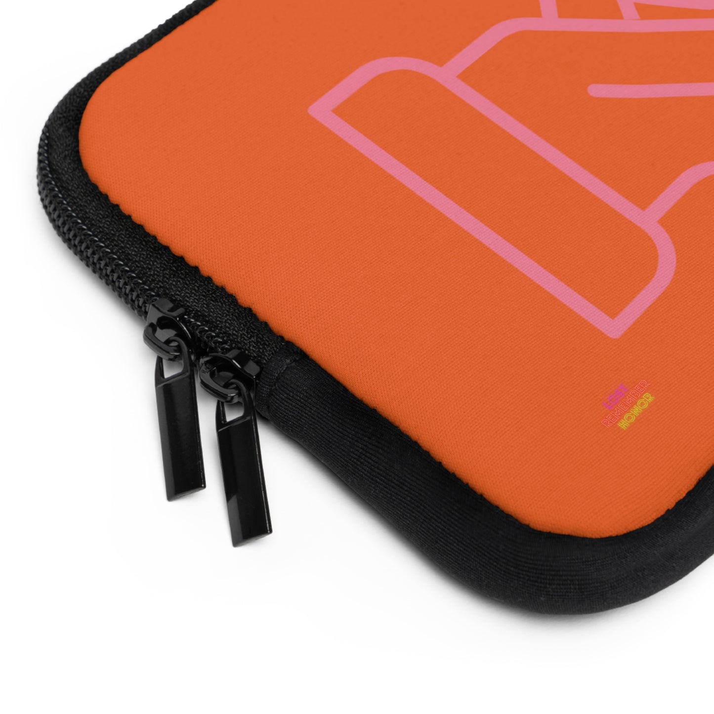 Laptop Sleeve: Fight Cancer Orange