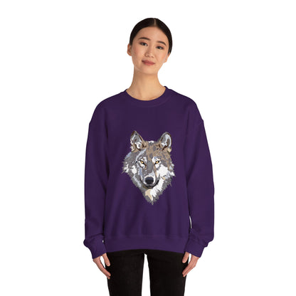 Heavy Blend™ Crewneck Sweatshirt: Wolves #2