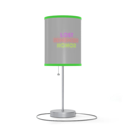 Lamp on a Stand, US|CA plug: Fight Cancer Lite Grey