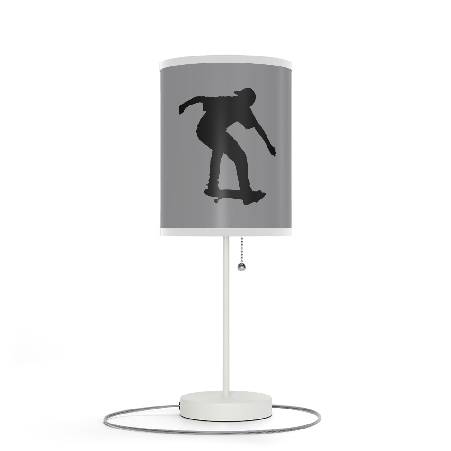 Lamp on a Stand, US|CA plug: Skateboarding Grey