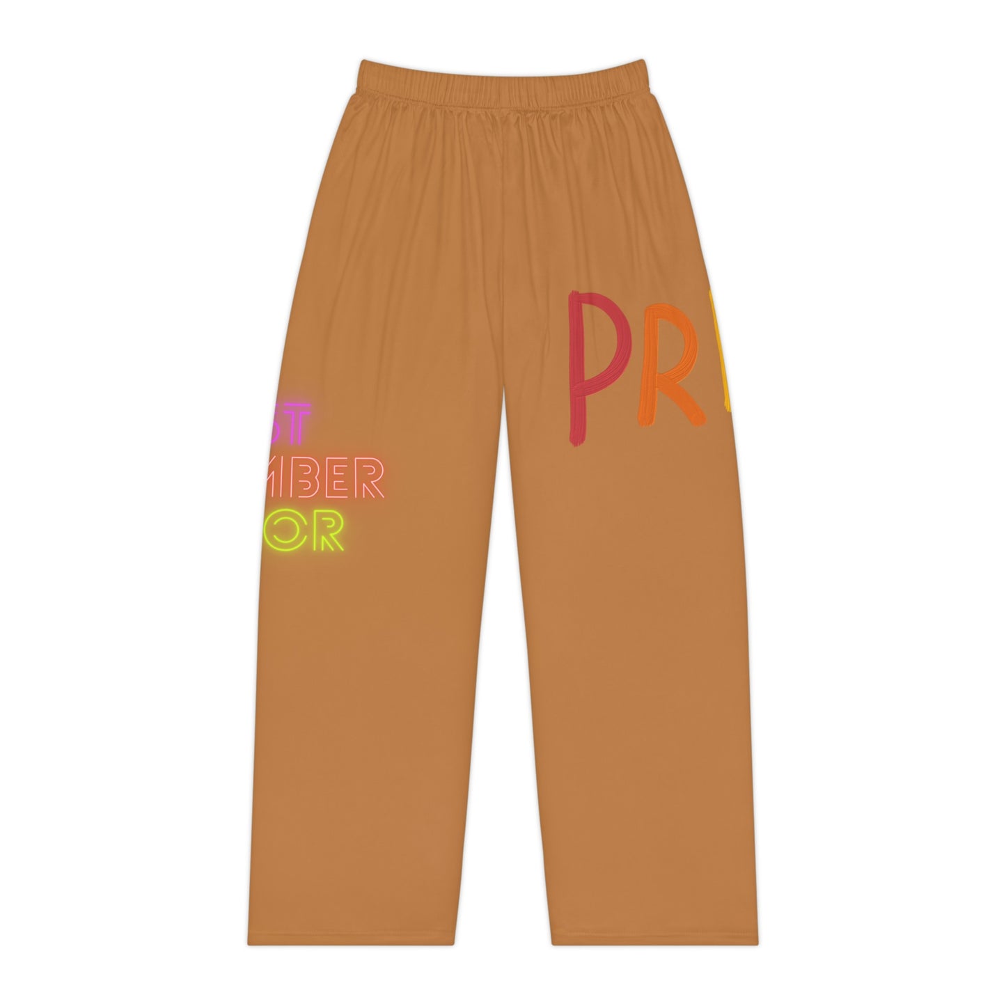 Women's Pajama Pants: LGBTQ Pride Lite Brown