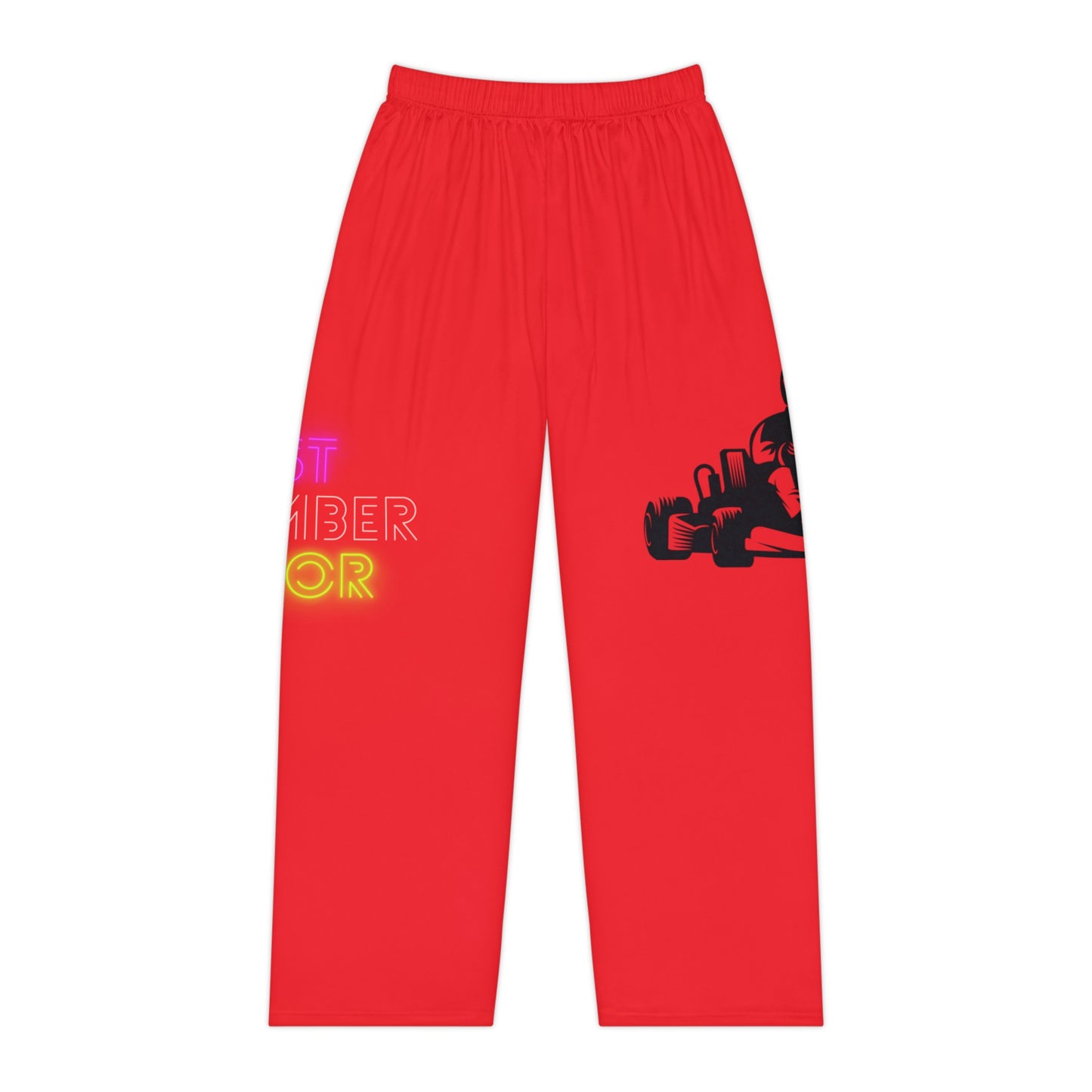 Pambabaeng Pajama Pants: Racing Red 