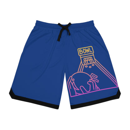 Basketball Rib Shorts: Bowling Dark Blue