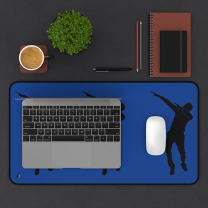 Desk Mat: Dance Dark Blue