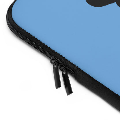 Laptop Sleeve: Basketball Lite Blue