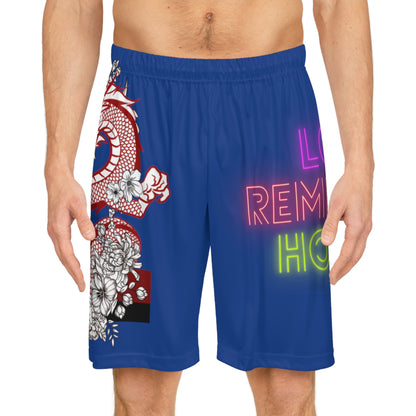 Basketball Shorts: Dragons Dark Blue