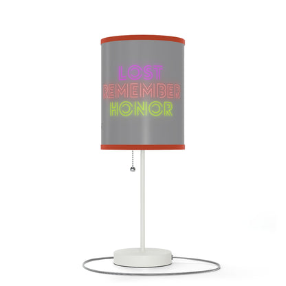 Lamp on a Stand, US|CA plug: Wrestling Grey