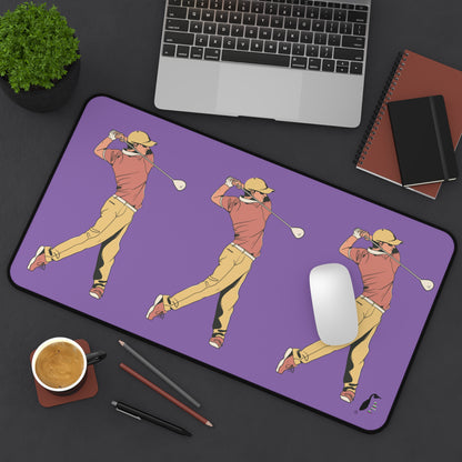 Desk Mat: Golf Lite Purple