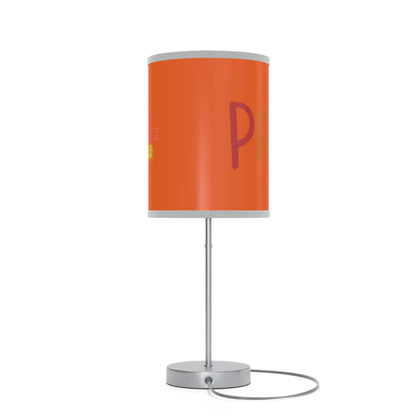 Lamp on a Stand, US|CA plug: LGBTQ Pride Orange 