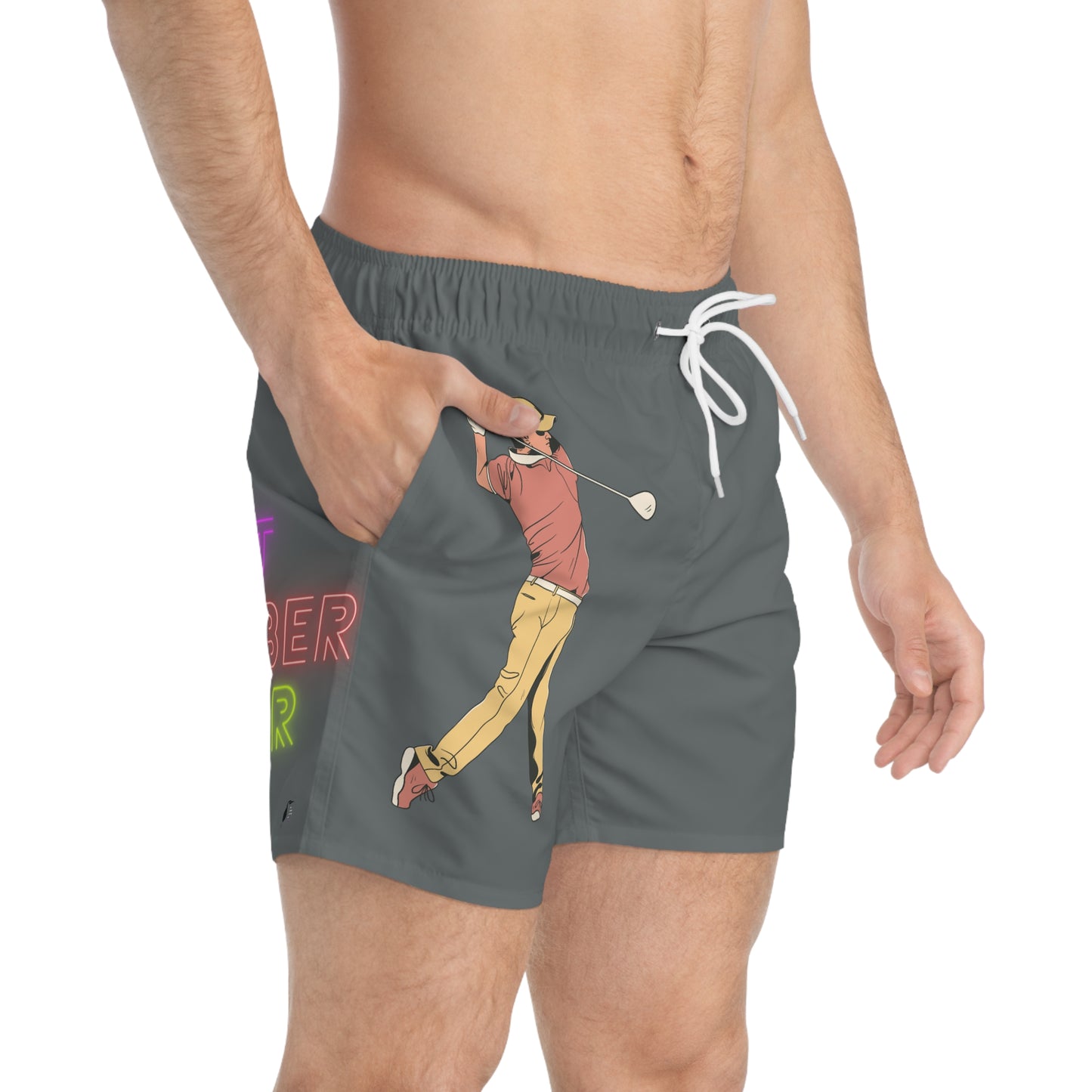 Swim Trunks: Golf Dark Grey