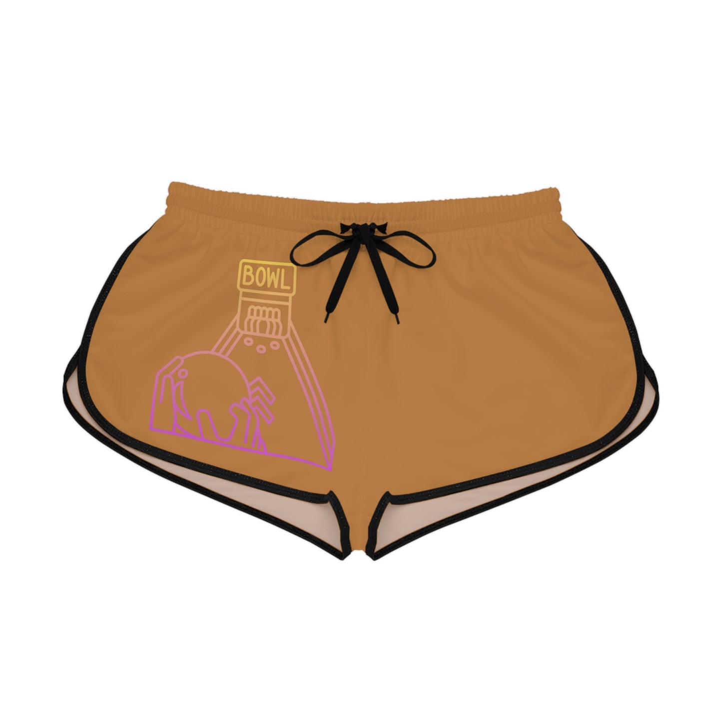 Women's Relaxed Shorts: Bowling Lite Brown